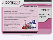 Tablet Screenshot of corexa.com